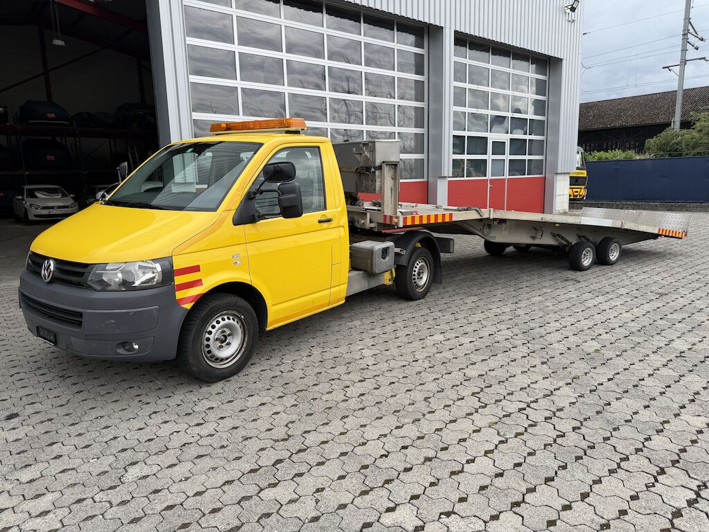 VW T5 4motion SZM mit Baldinger Sattelauflieger ID 465468