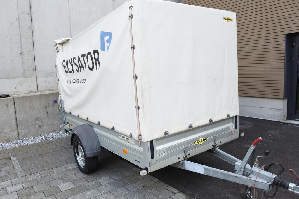 Hubaur H 13 K Tieflader mit Verdeck ID 483442